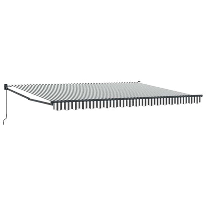 Luifel Uittrekbaar 4,5X3 M Stof En Aluminium En 4.5 x 3 m