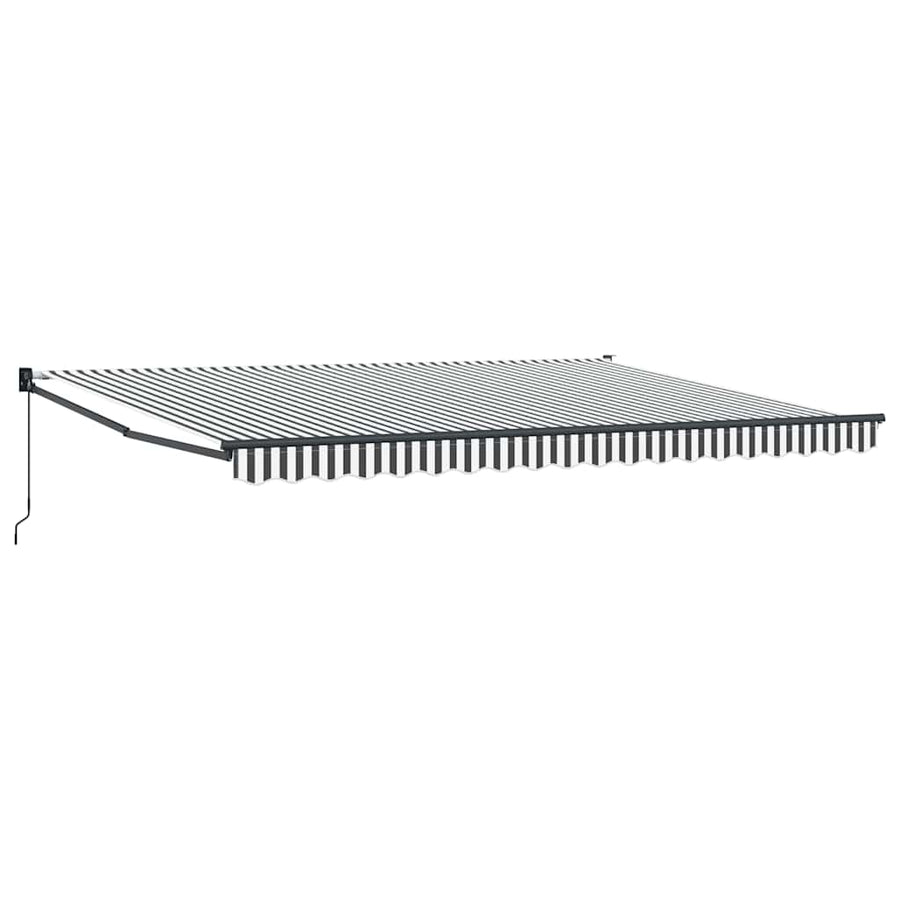 Luifel Uittrekbaar 4,5X3 M Stof En Aluminium En 4.5 x 3 m