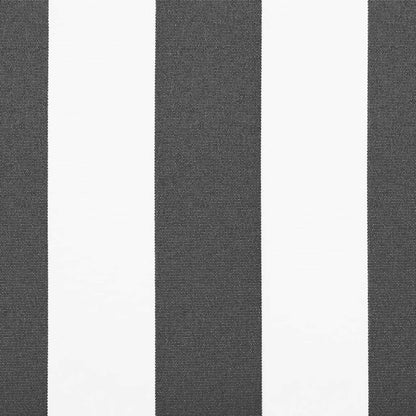 Luifel Uittrekbaar Stof En Aluminium Antraciet En Wit Anthracite And White (White Frame) 4 x 3 m