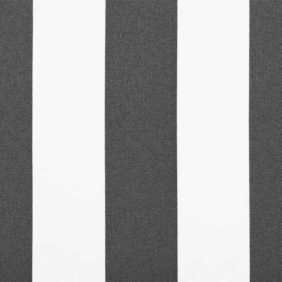 Luifel Uittrekbaar Stof En Aluminium Antraciet En Wit Anthracite And White (White Frame) 4 x 3 m