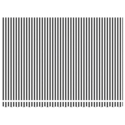 Luifel Uittrekbaar 4,5X3 M Stof En Aluminium Antraciet En Wit Anthracite And White (White Frame) 4.5 x 3 m