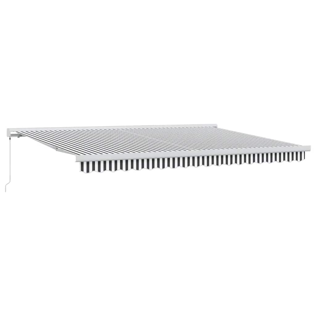 Luifel Uittrekbaar 4,5X3 M Stof En Aluminium 1