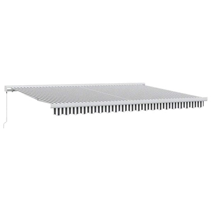 Luifel Uittrekbaar 4,5X3 M Stof En Aluminium 1