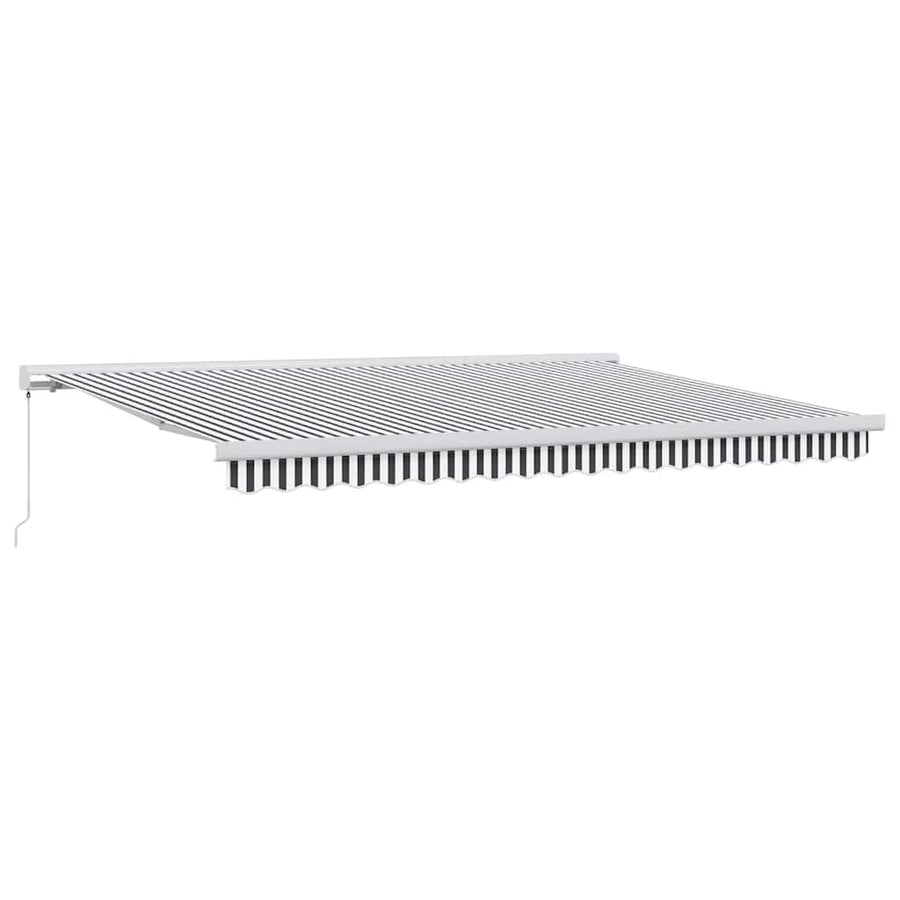 Luifel Uittrekbaar 4,5X3 M Stof En Aluminium 1