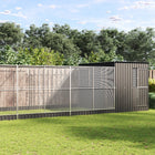 Volière met verlengstuk 704x303x216 cm staal zilver