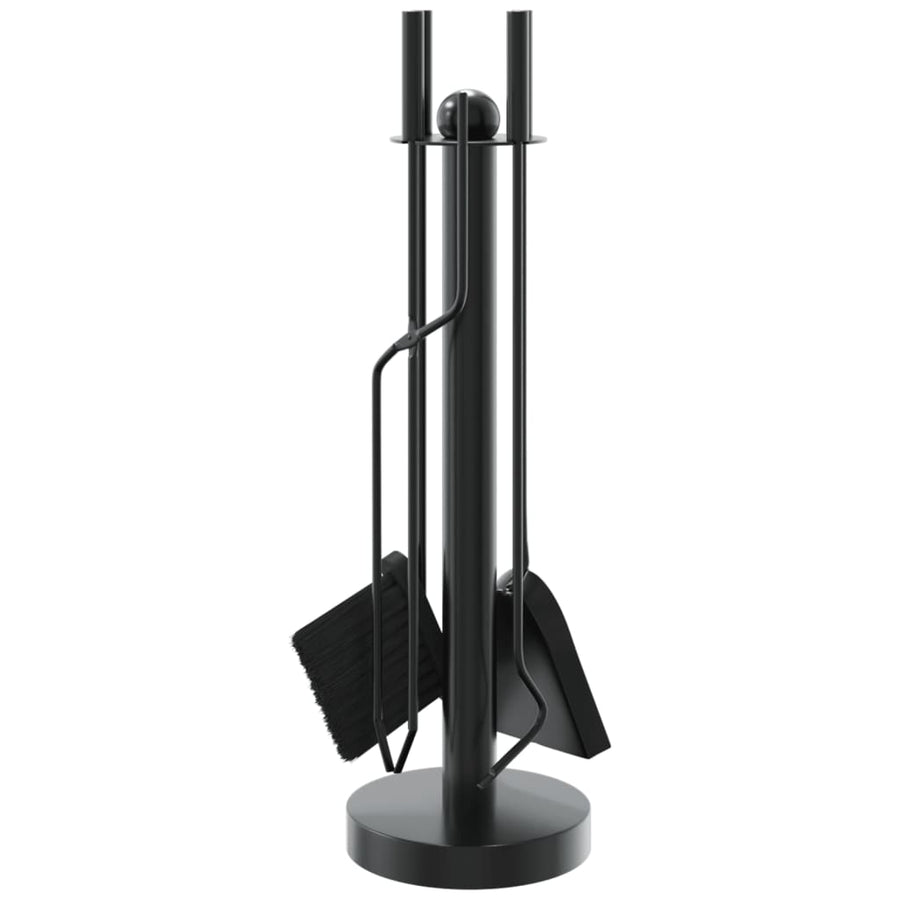 5-Delige Haardset 18X56 Cm Staal