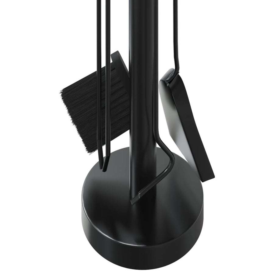 5-Delige Haardset 18X56 Cm Staal