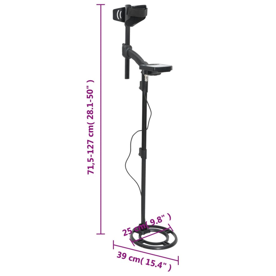Metaaldetector auto-tune 18 cm zoekdiepte met pinpoint