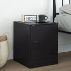Nightstand 34.5x39x44 cm steel black