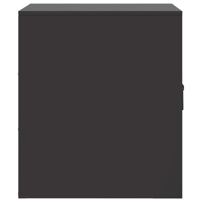 Nachtkastjes 2 st 34,5x39x44 cm staal zwart