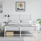 Nachtkastjes 2 st 34,5x39x44 cm staal wit
