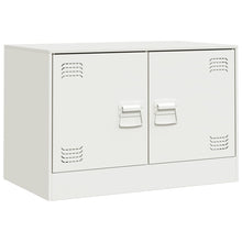 Tv-meubel 67x39x44 cm staal wit