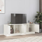 Tv-meubel 67x39x44 cm staal wit 2 stuks