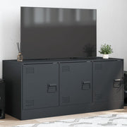 Tv-meubel 99x39x44 cm staal antraciet