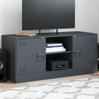 TV stand 99x39x44 cm steel anthracite