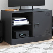 TV cabinet 67x39x44 cm steel black