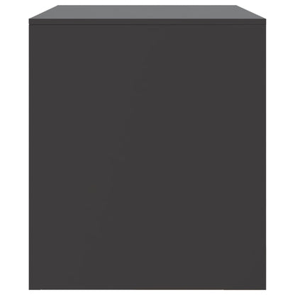 Tv-meubelen 2 st 67x39x44 cm staal zwart