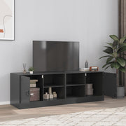 TV cabinets 2 pcs 67x39x44 cm steel black