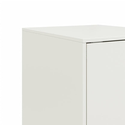 Dressoir 34,5x39x107 cm staal wit