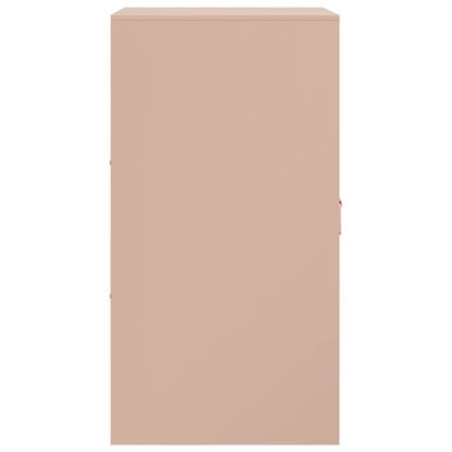 Dressoir 34,5x39x73 cm staal roze