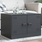Coffee table 67x50x44 cm steel anthracite
