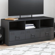 Tv-meubel 99x39x44 cm staal antraciet