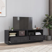 TV cabinets 2 pcs 67x39x44 cm steel black