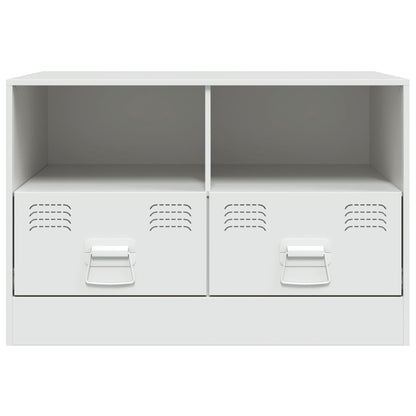 Tv-meubel 67x39x44 cm staal wit