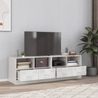 TV cabinets 2 pcs 67x39x44 cm steel white