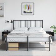 Nachtkastjes 2 st 34,5x39x44 cm staal antraciet