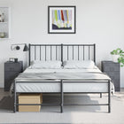 Nachtkastjes 2 st 34,5x39x62 cm staal antraciet