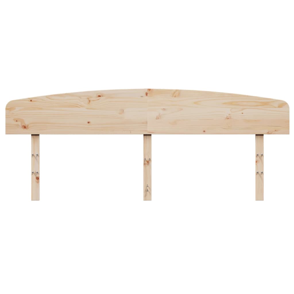 Hoofdbord Massief Grenenhout 180 cm Naturel