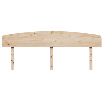 Hoofdbord Massief Grenenhout 180 cm Naturel