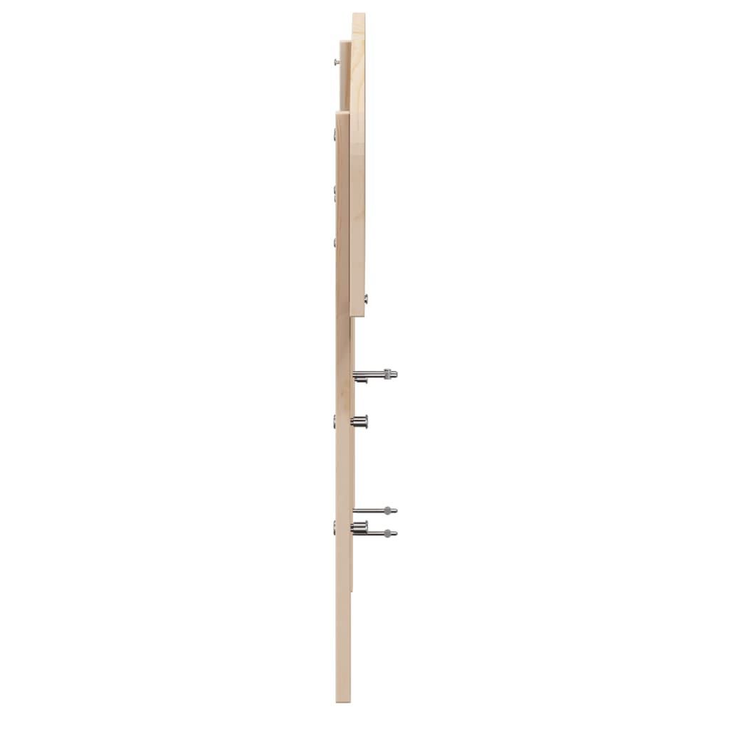 Hoofdbord Massief Grenenhout 180 cm Naturel