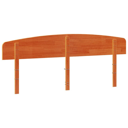 Hoofdbord Massief Grenenhout Was Bruin 180 cm