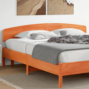 Hoofdbord 180 cm massief grenenhout wasbruin