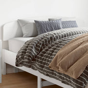 Hoofdbord massief grenenhout 150 cm wit