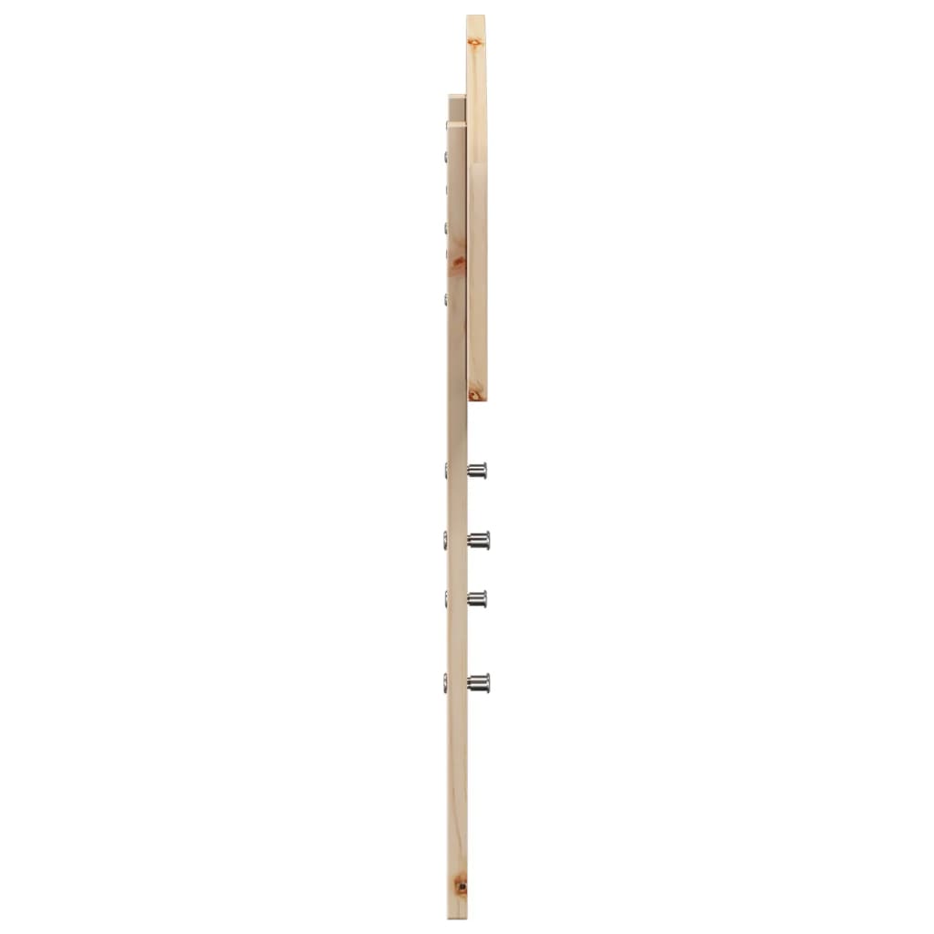 Hoofdbord Massief Grenenhout 75 cm Naturel