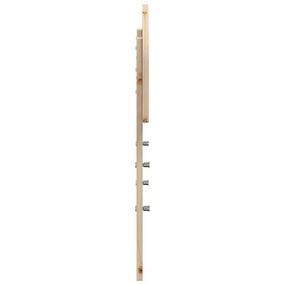 Hoofdbord Massief Grenenhout 75 cm Naturel