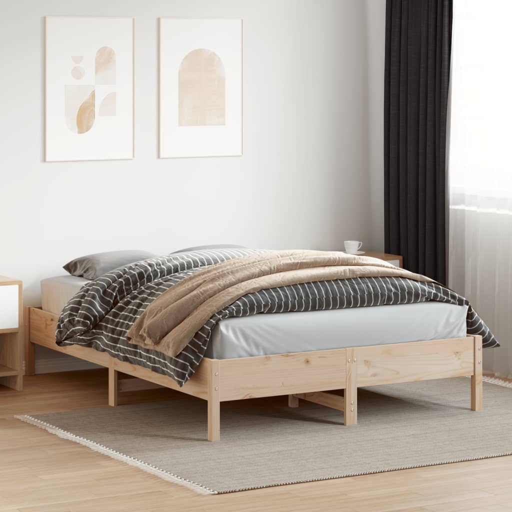 Bedframe Massief Grenenhout 160 x 200 cm
