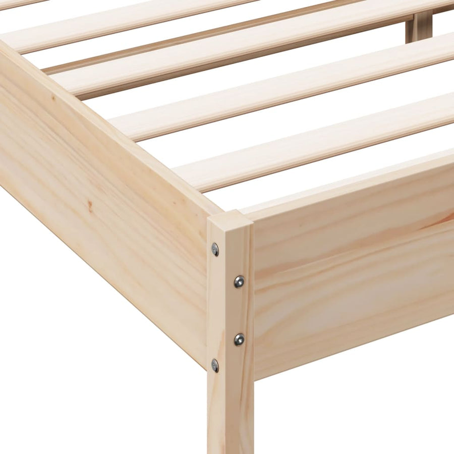 Bedframe Massief Grenenhout 150 x 200 cm
