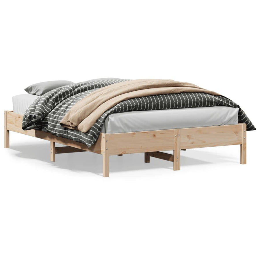 Bedframe Massief Grenenhout 140 x 200 cm