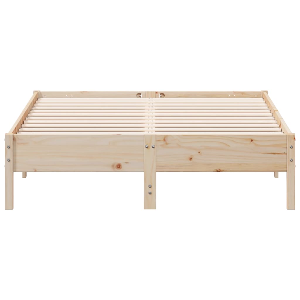 Bedframe Massief Grenenhout 140X190 Cm
