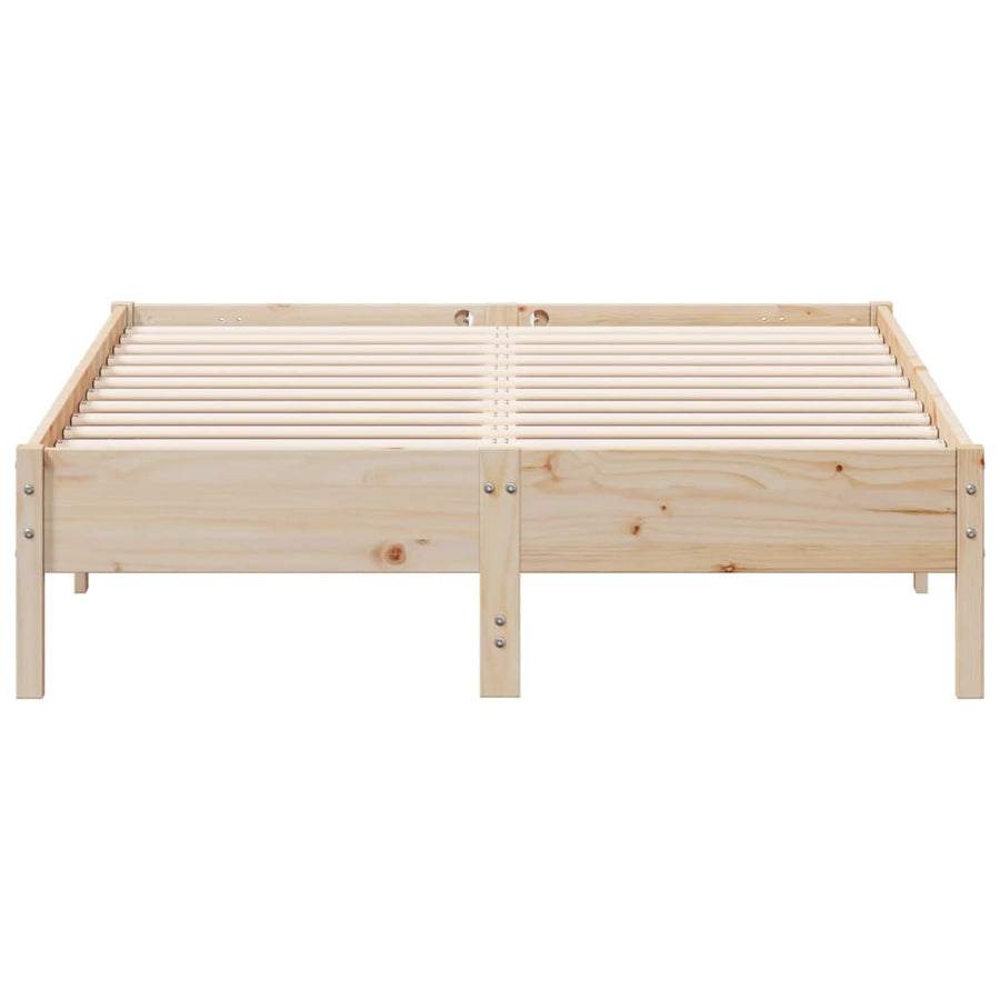 Bedframe Massief Grenenhout 140X190 Cm