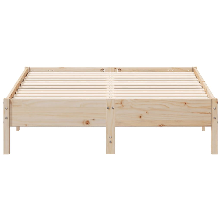 Bedframe Massief Grenenhout 135 x 190 cm