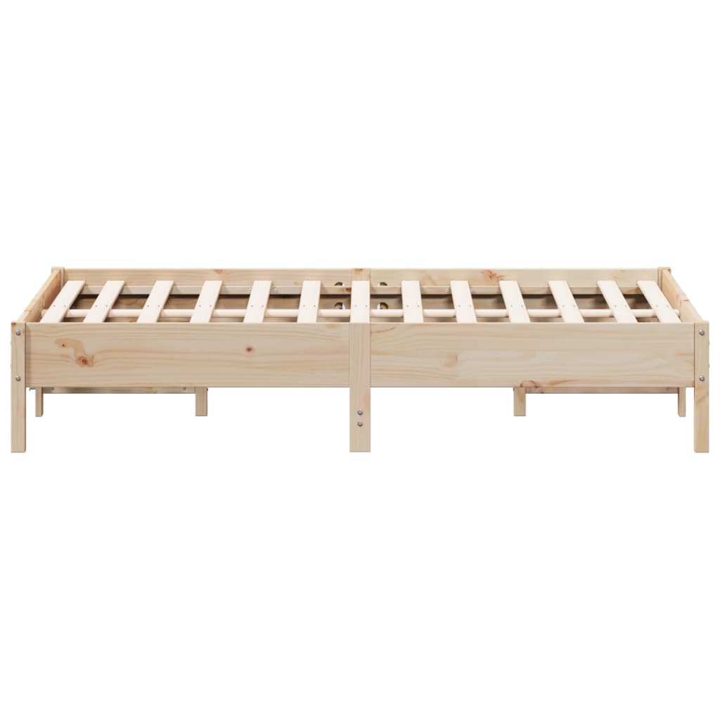 Bedframe Massief Grenenhout 135 x 190 cm