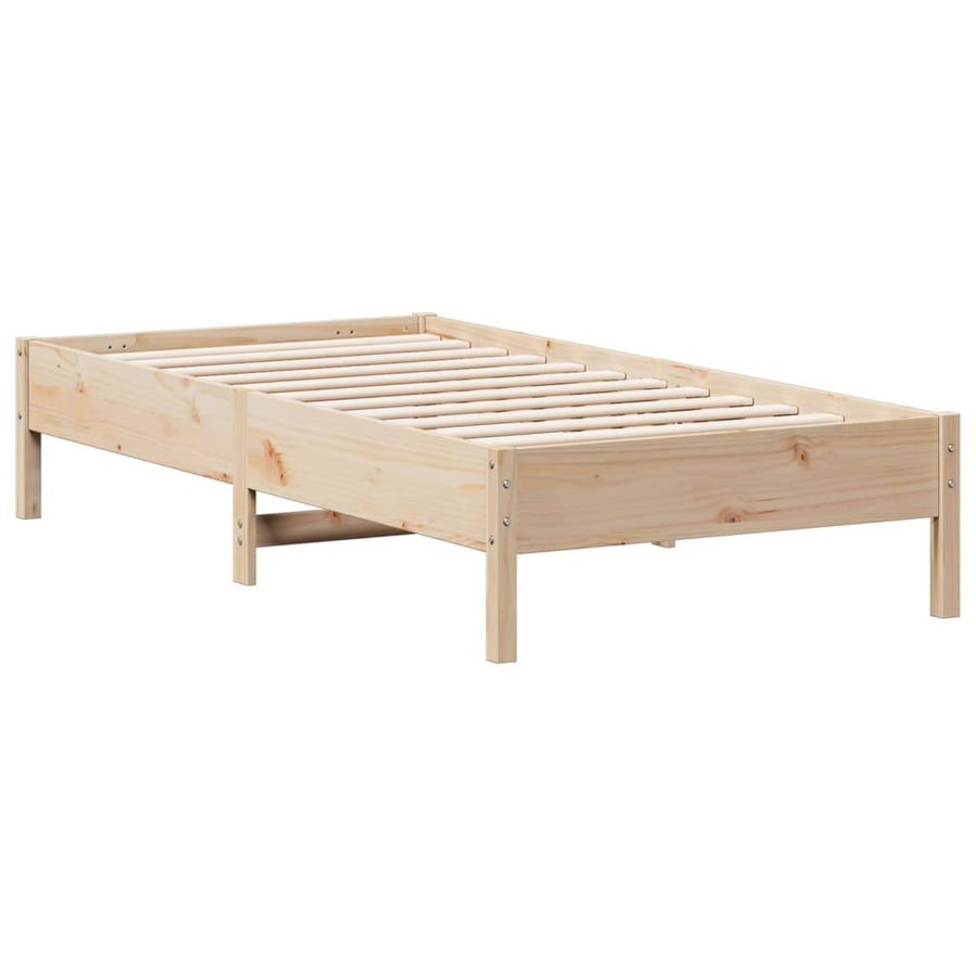 Bedframe Massief Grenenhout 75 x 190 cm
