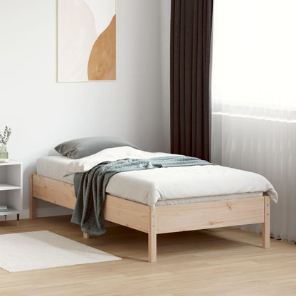 Bedframe Massief Grenenhout 75 x 190 cm