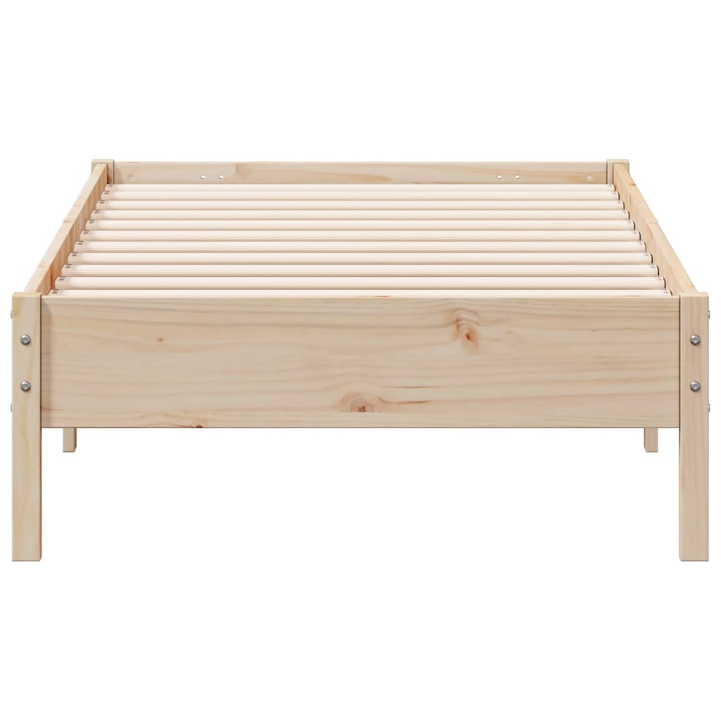 Bedframe Massief Grenenhout 75 x 190 cm