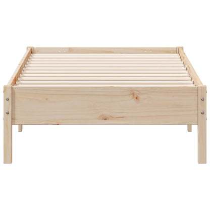 Bedframe Massief Grenenhout 75 x 190 cm
